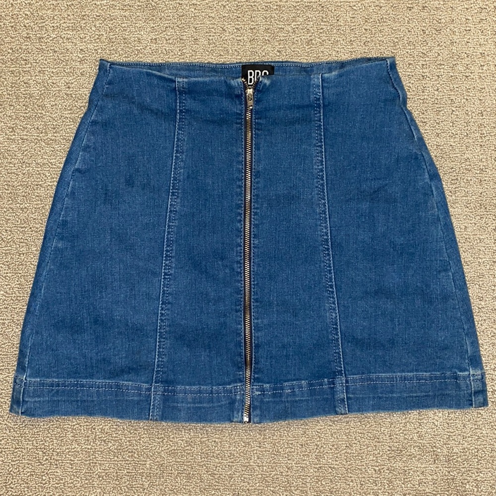 BDG Urban Outfitters Small Zipper Jean Skirt
